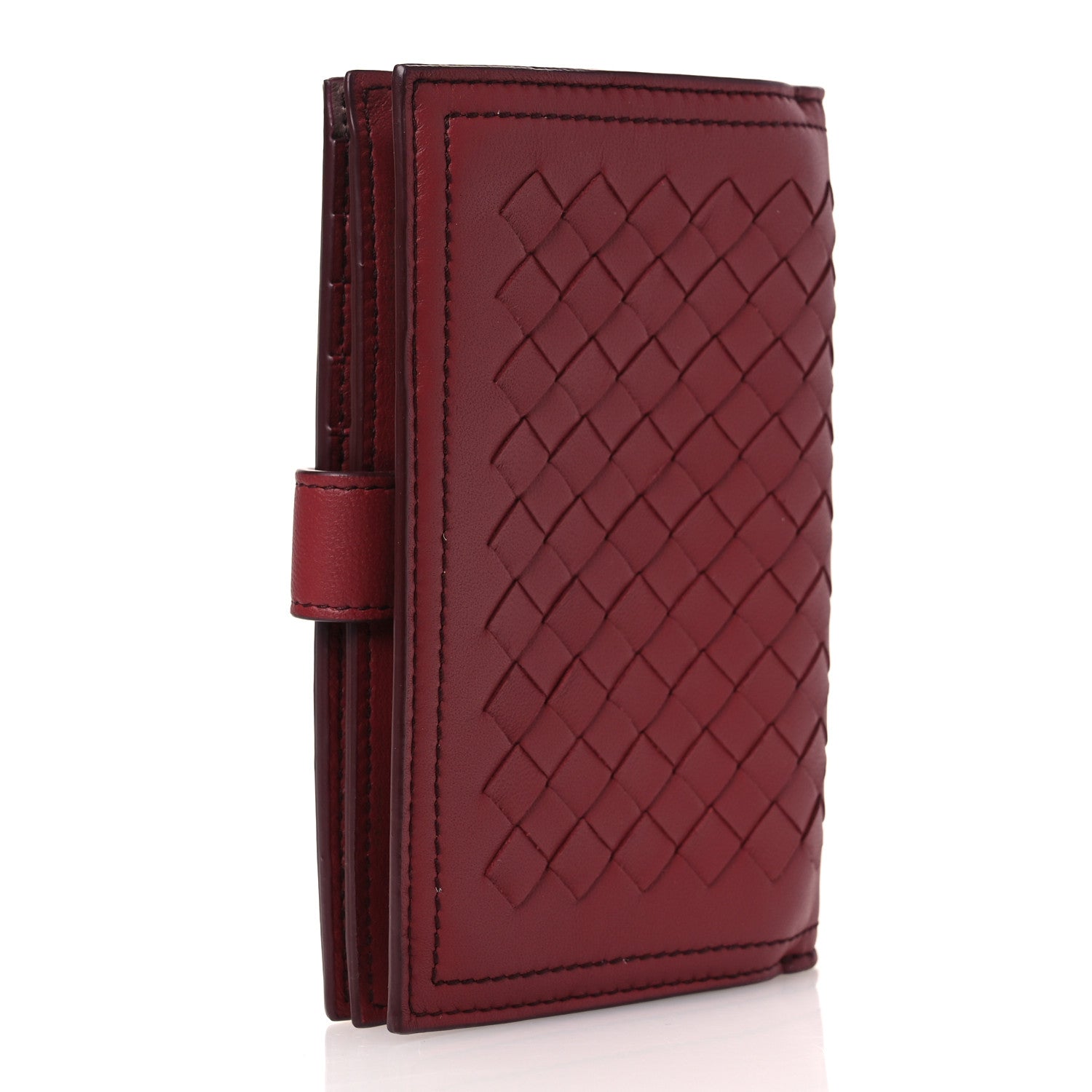Bottega Veneta Nappa Intrecciato Snap Wallet Eclipse 3 of 9