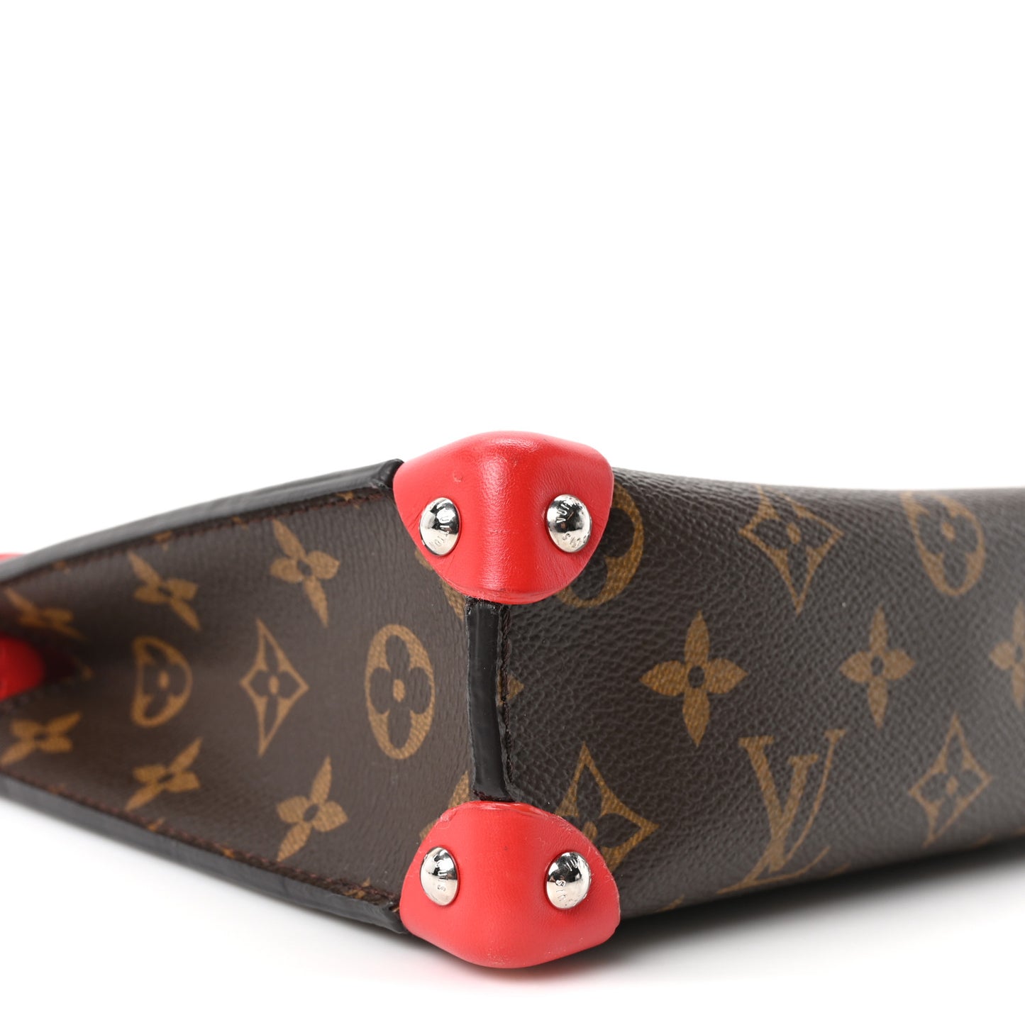 Monogram Tribal Mask Chain PM Rouge