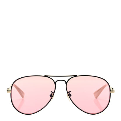 Gucci Metal Aviator Sunglasses GG0515S Pink 2 of 9