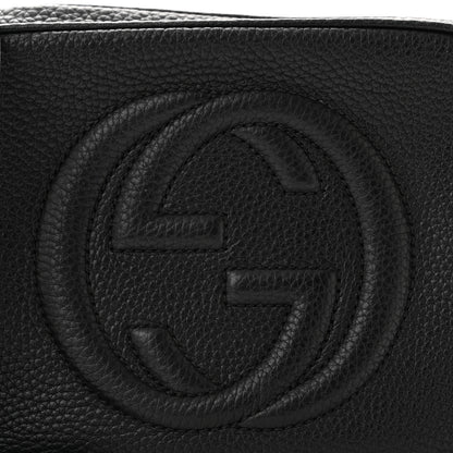 Gucci Pebbled Calfskin Small Soho Disco Bag Black 8 of 10