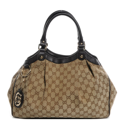 Gucci Monogram Medium Sukey Brown 1 of 7