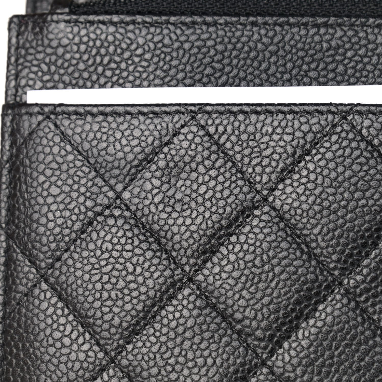 Chanel Caviar Quilted Wallet On Chain WOC Black 10 of 11