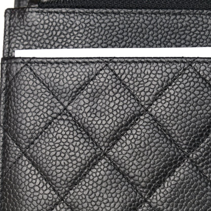 Chanel Caviar Quilted Wallet On Chain WOC Black 10 of 11