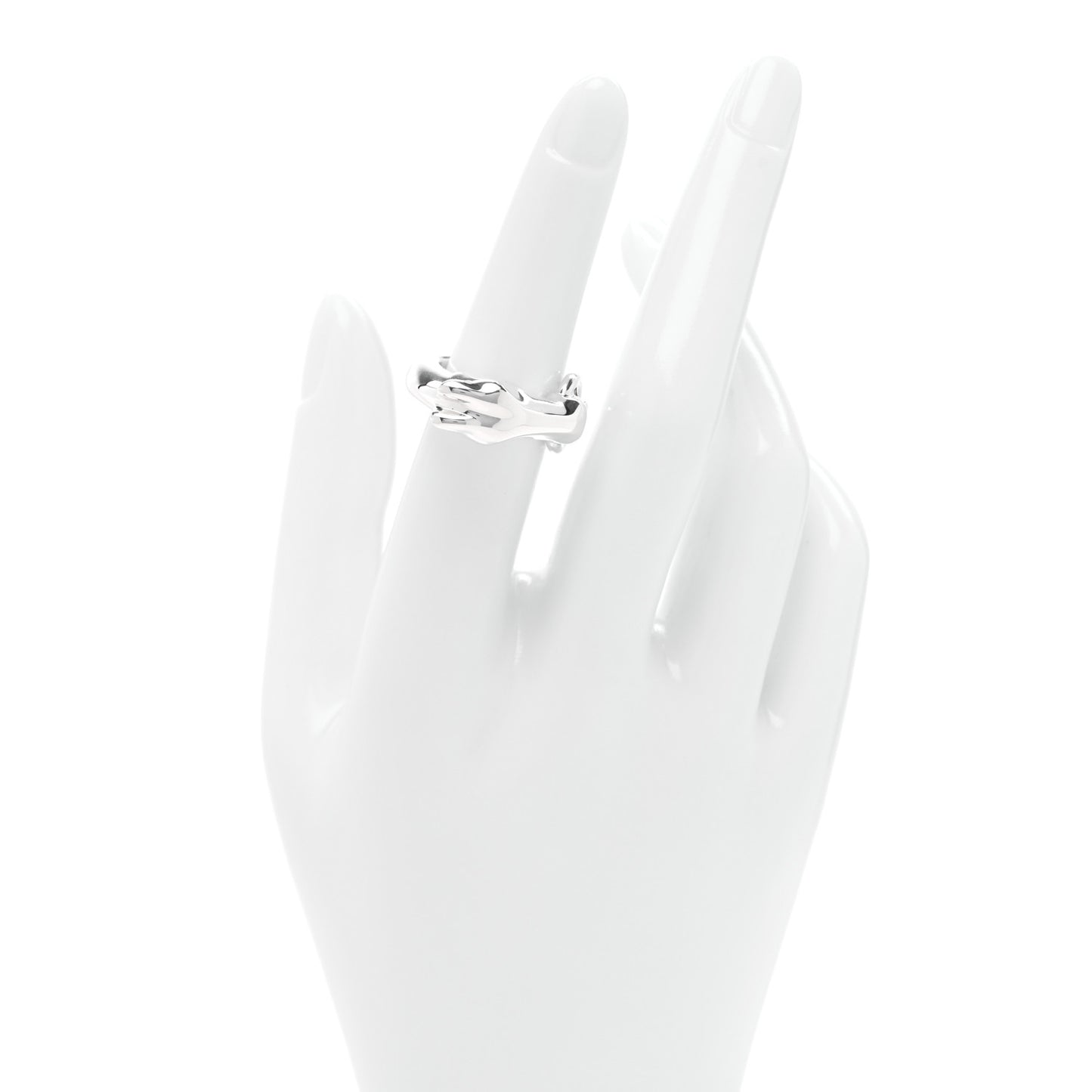 Sterling Silver PM Galop Ring 51 5.75