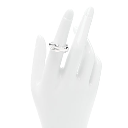 Hermes Sterling Silver PM Galop Ring 51 5.75 2 of 6