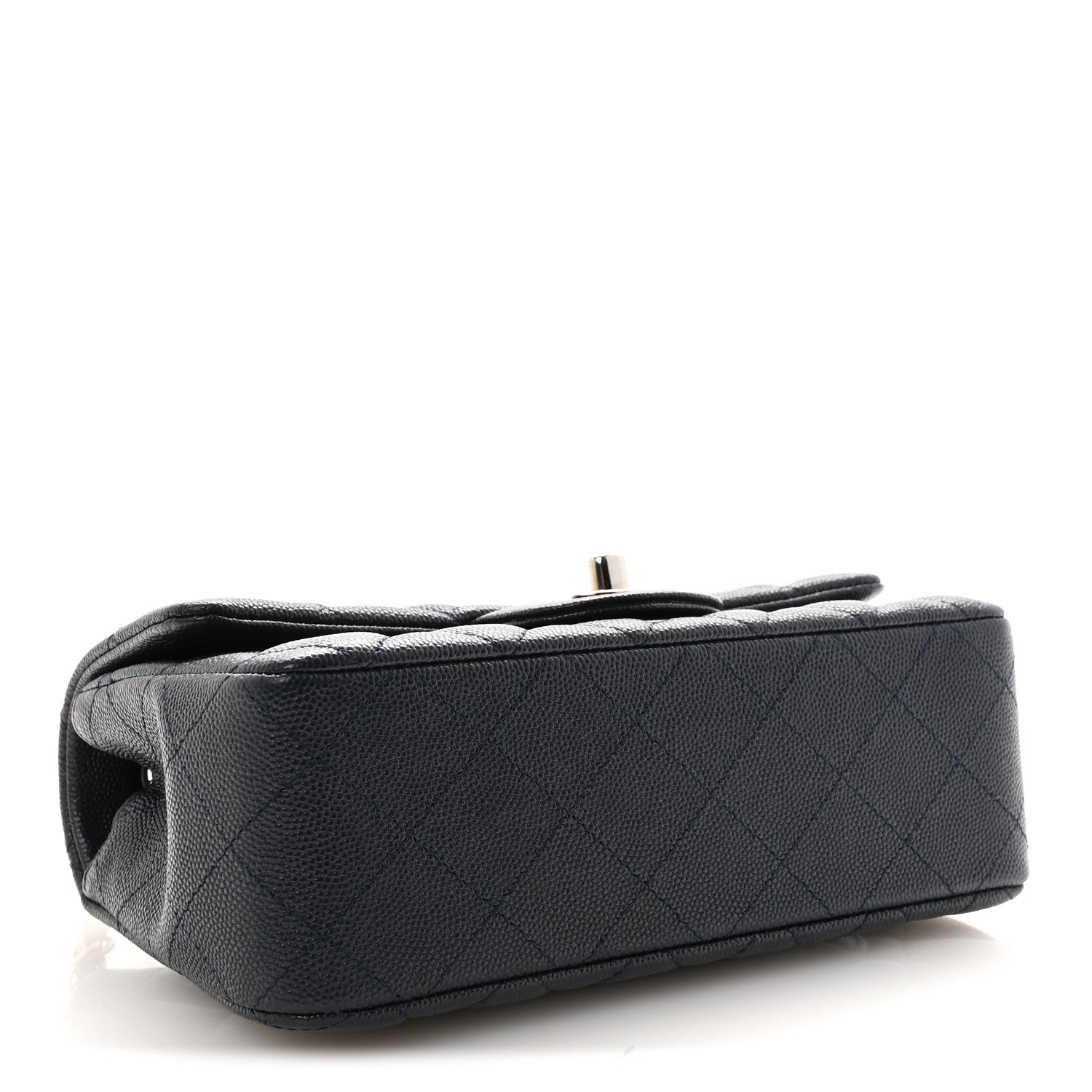 Chanel Caviar Quilted Mini Rectangular Flap Navy 4 of 10