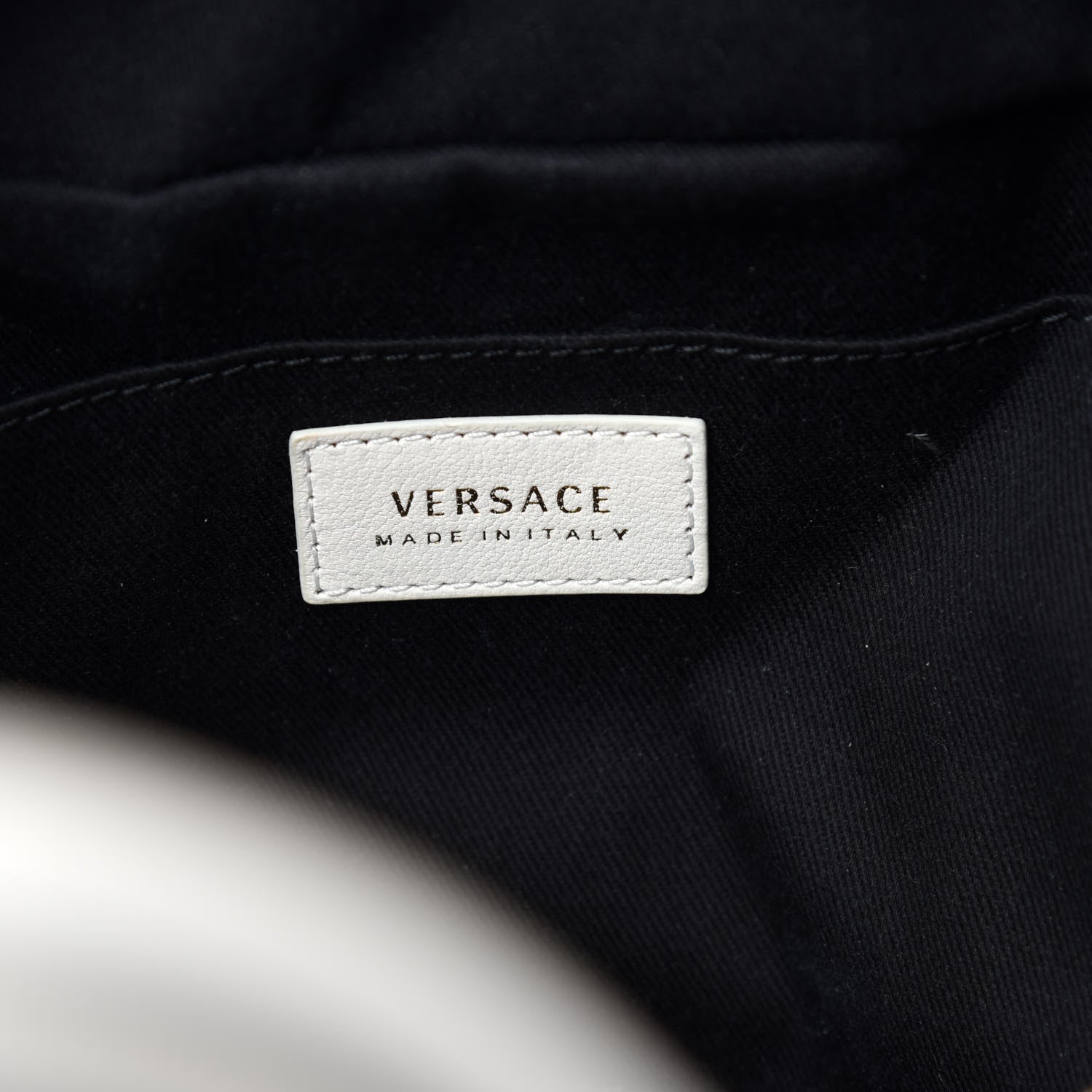 Versace Nappa Quilted Icon Bowler White 8 of 9