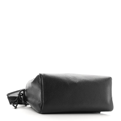 Balenciaga Calfskin Mens Explorer Small Duffle Bag Black 4 of 9