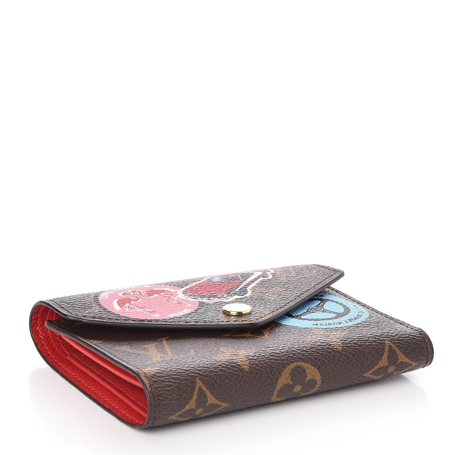 Louis Vuitton Monogram World Tour Victorine Wallet 4 of 8