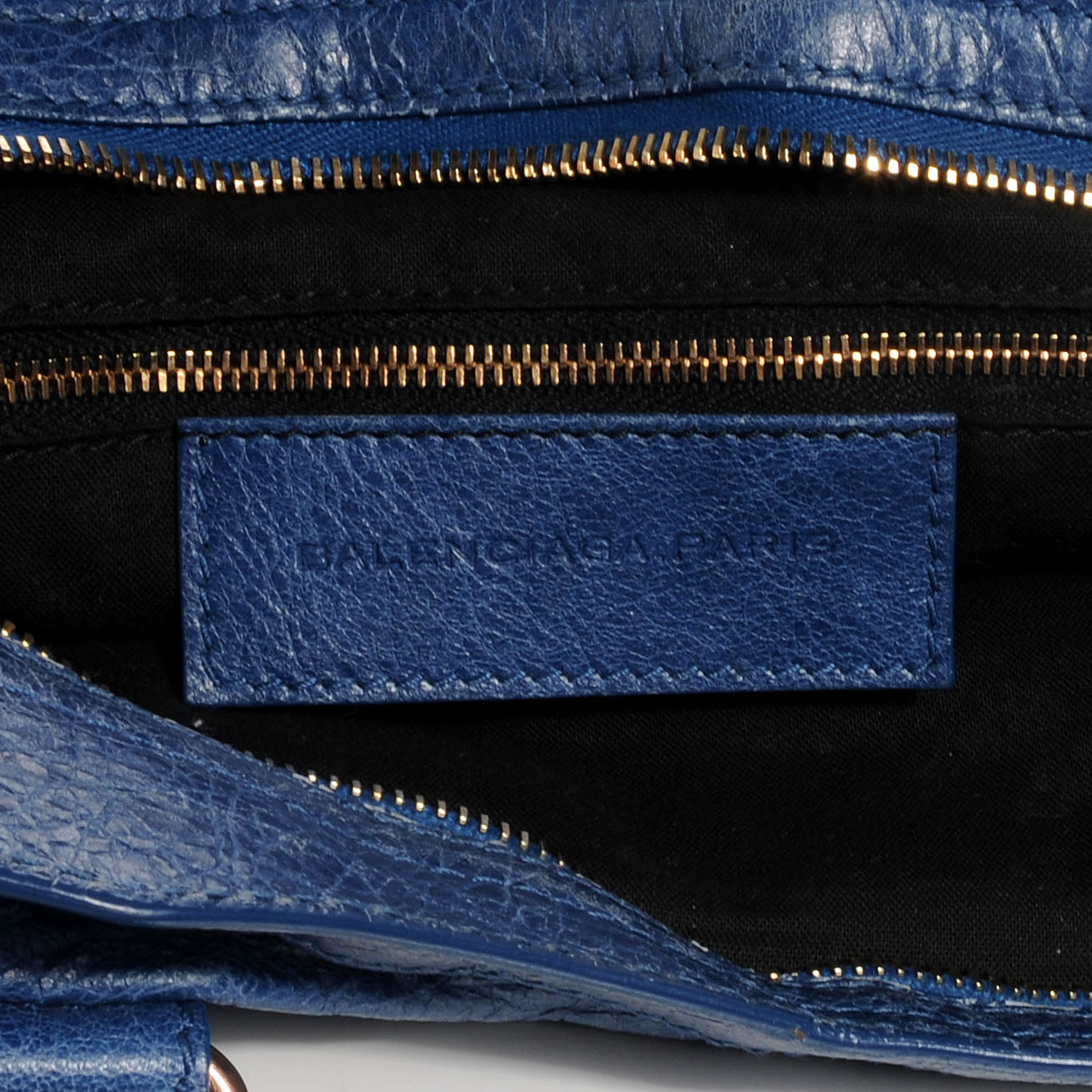 Balenciaga Agneau Giant 12 Rose Gold Hardware City Bleu Cobalt Bleu Electric 6 of 7