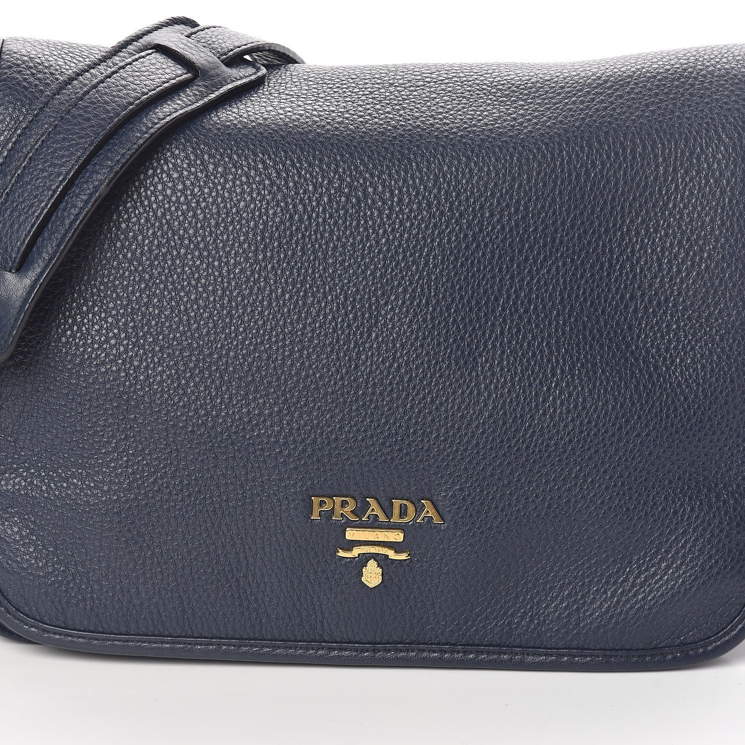 Prada Vitello Phenix Crossbody Bag Baltico 7 of 10