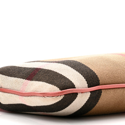Burberry House Check Derby Peyton Crossbody Clutch Bag Pink 10 of 13