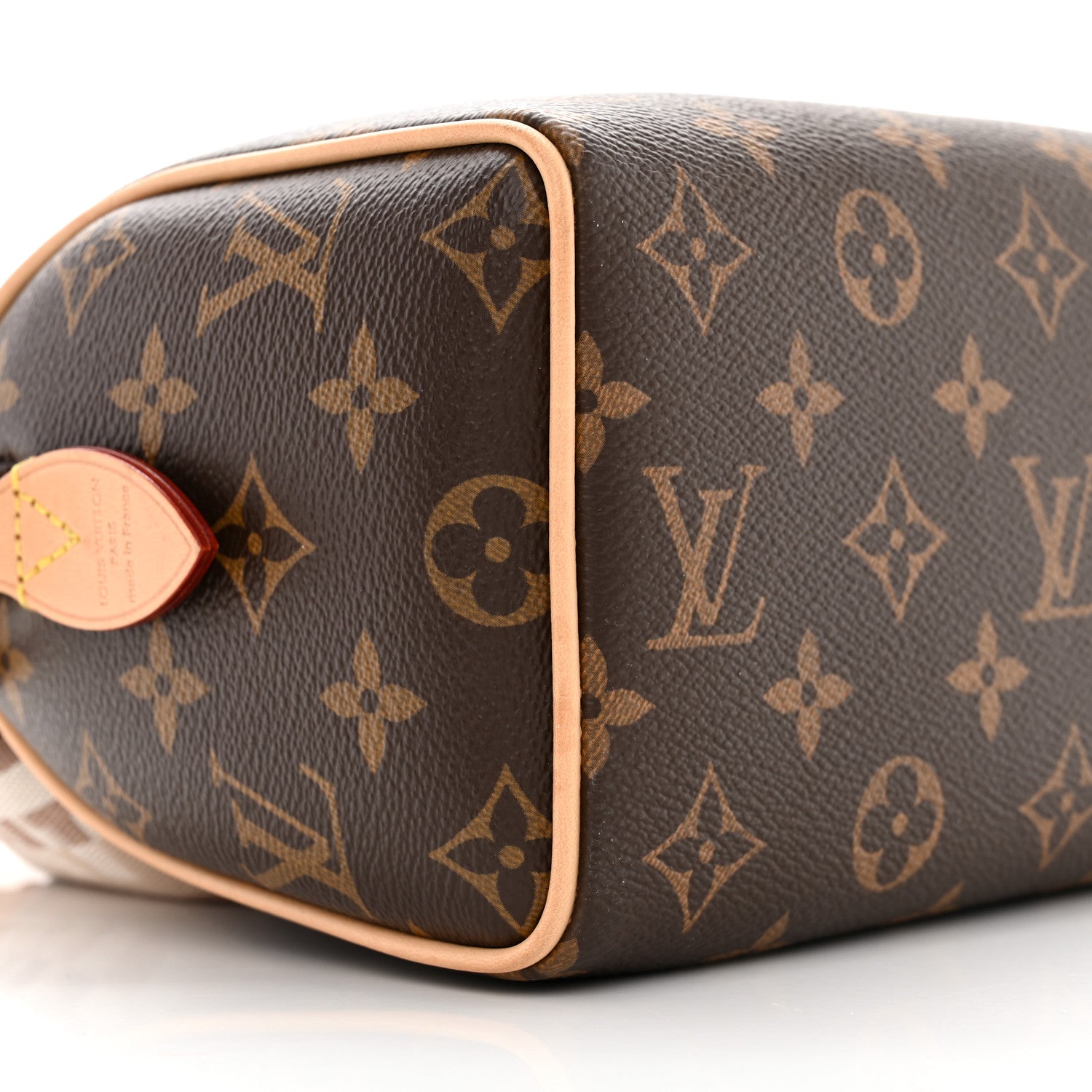 Louis Vuitton Monogram Speedy Bandouliere 20 Beige 8 of 9