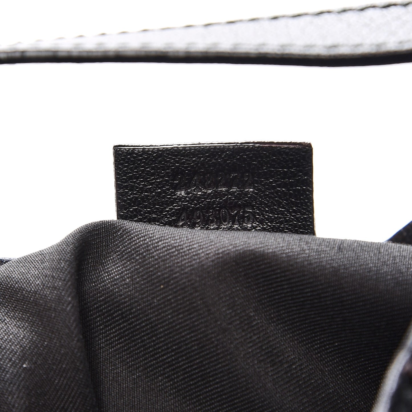 Guccissima Hobo Black