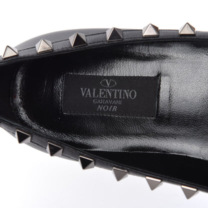 Valentino Garavani Nappa Rockstud Ballerina Flats 35.5 Black 7 of 9