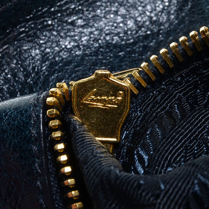 Prada Cervo Antik Zipper Detail Tote Denim Sfumato 7 of 10
