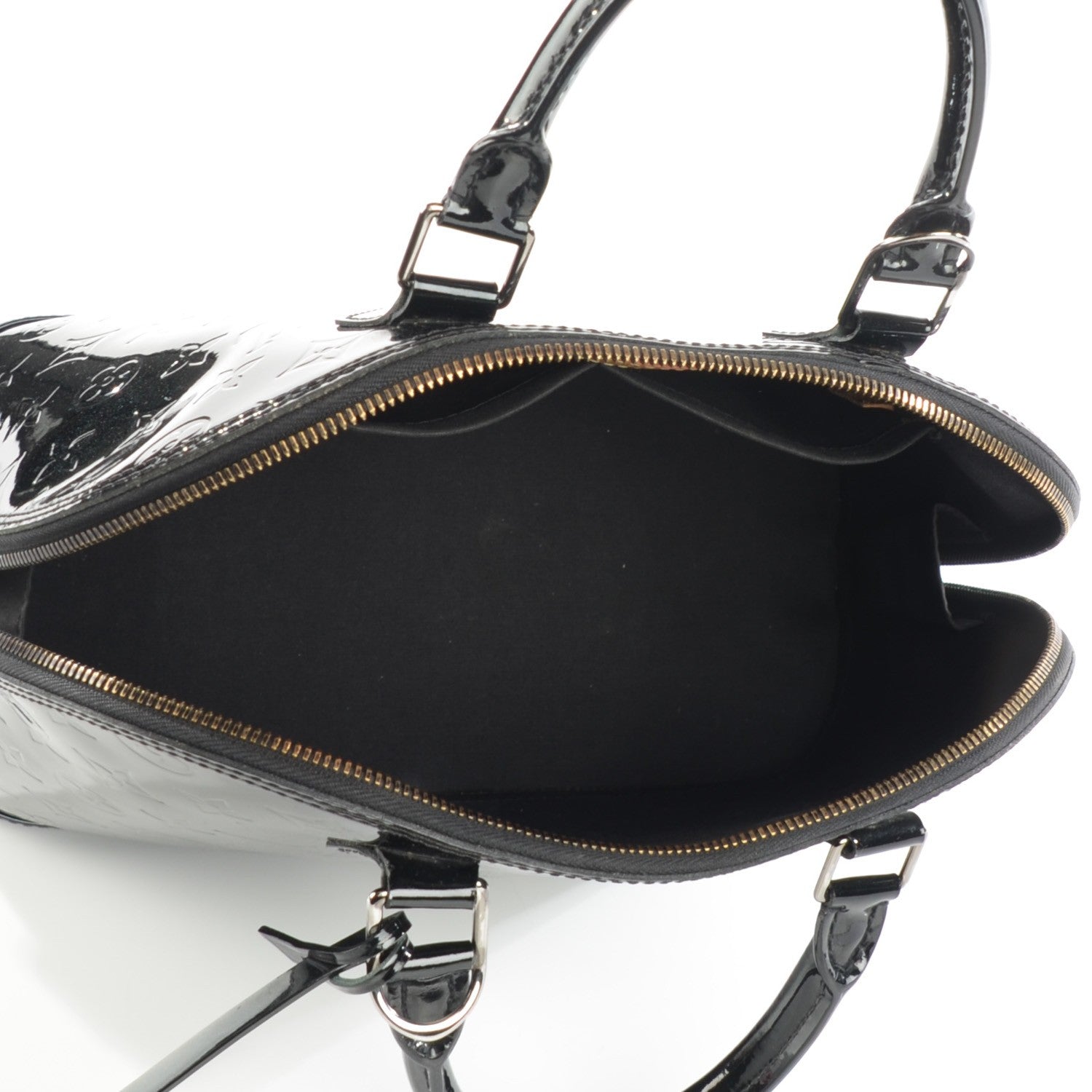 Louis Vuitton Vernis Alma PM Noir Magnetique 5 of 8