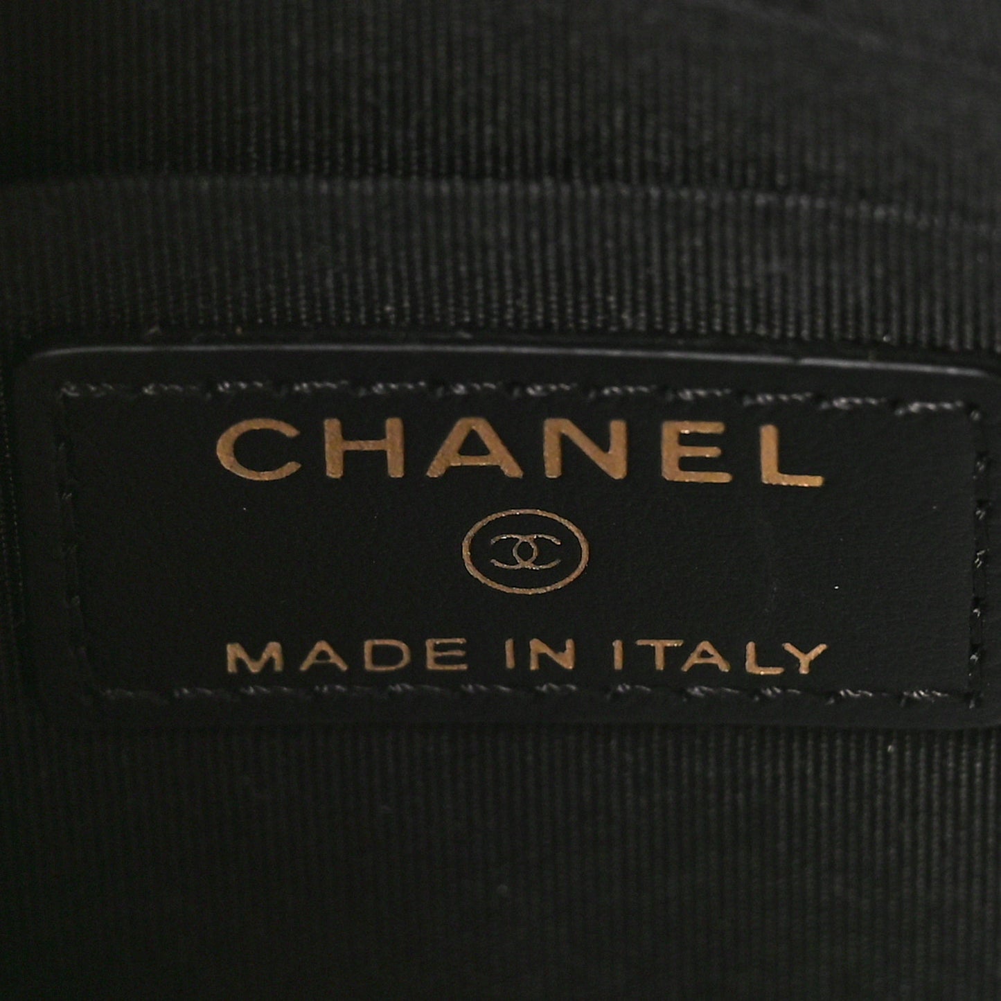 Caviar CC Classic Zip Pouch Black