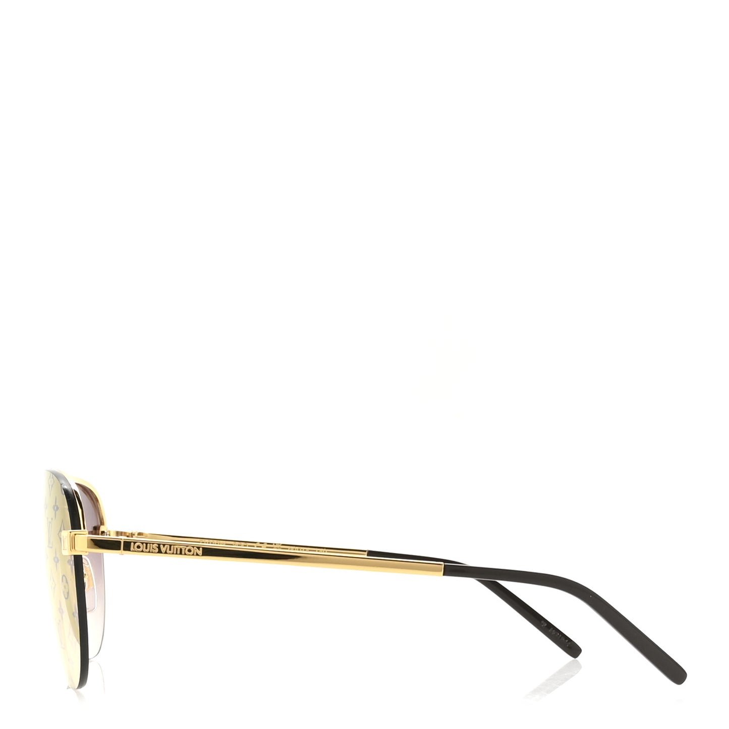 Metal Clockwise Sunglasses Z1020W Gold