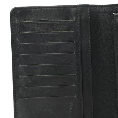 Chanel Patent Camellia Embossed Yen Wallet Black 8 of 13