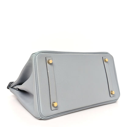 Hermes Epsom BIRKIN 30 Gris Mouette 4 of 13
