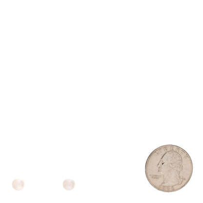 Mikimoto 18K Yellow Gold Akoya Pearl 6.5mm Stud Earrings 2 of 5