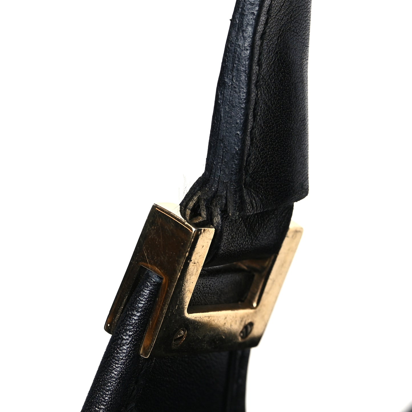 Suede Bardot Shoulder Bag Black