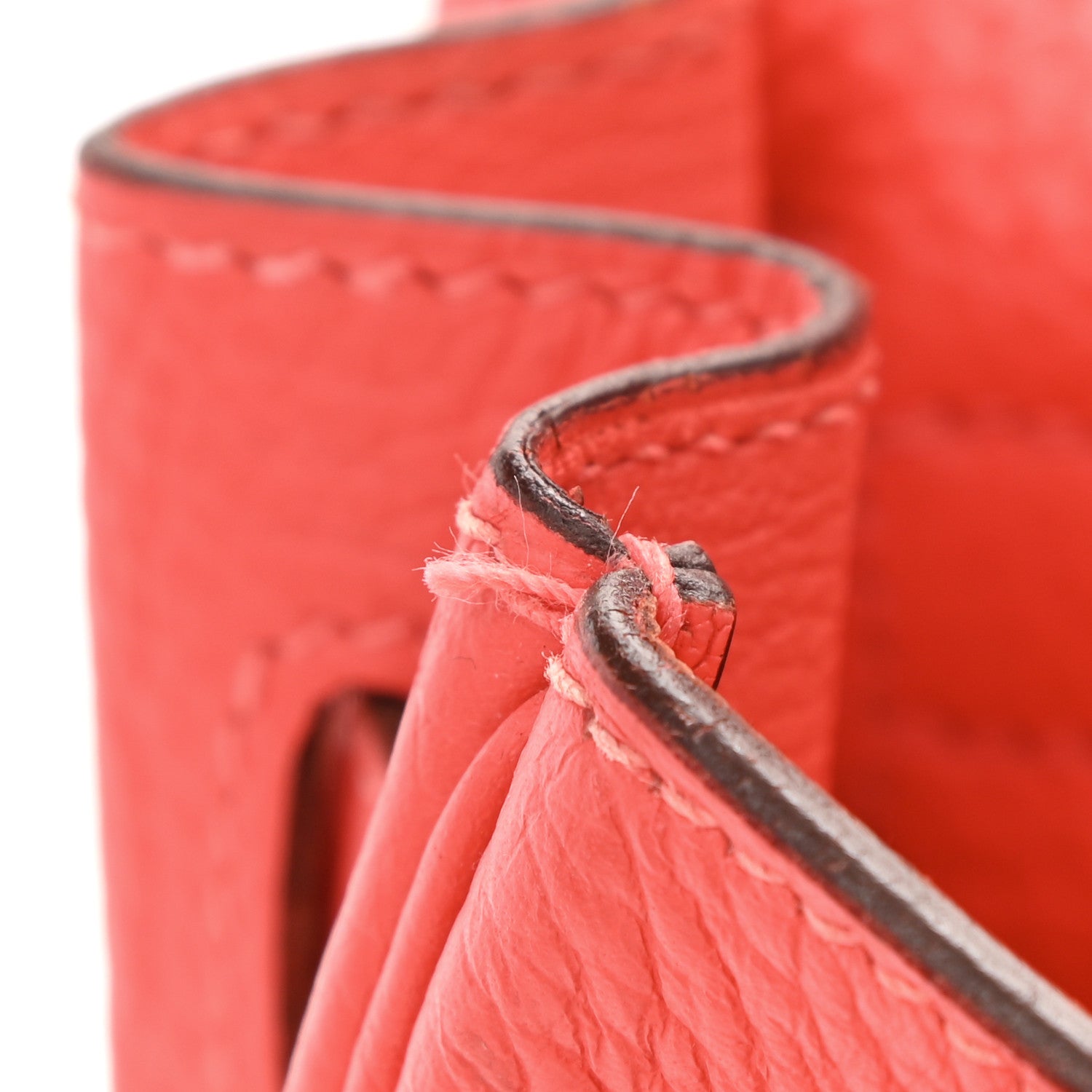 Hermes Taurillon Clemence Kelly Retourne 32 Rouge Pivoine 14 of 14