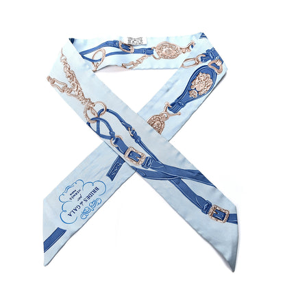 Hermes Silk Brides de Gala Twilly 1 of 4