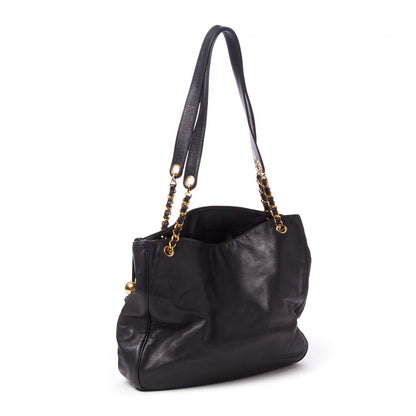 Chanel Lambskin CC Shoulder Bag Black 2 of 8