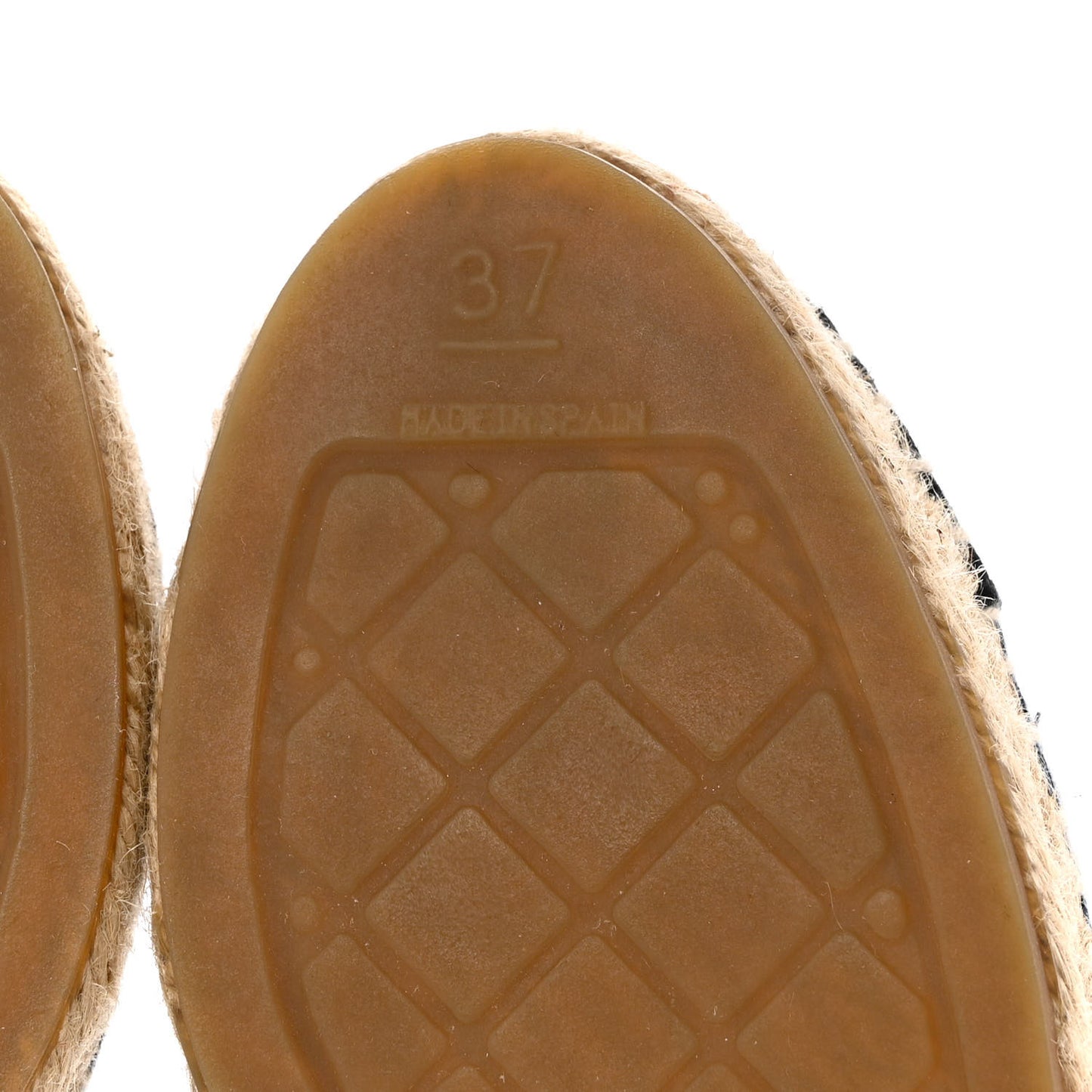 Denim CC Espadrilles 37 Blue Black