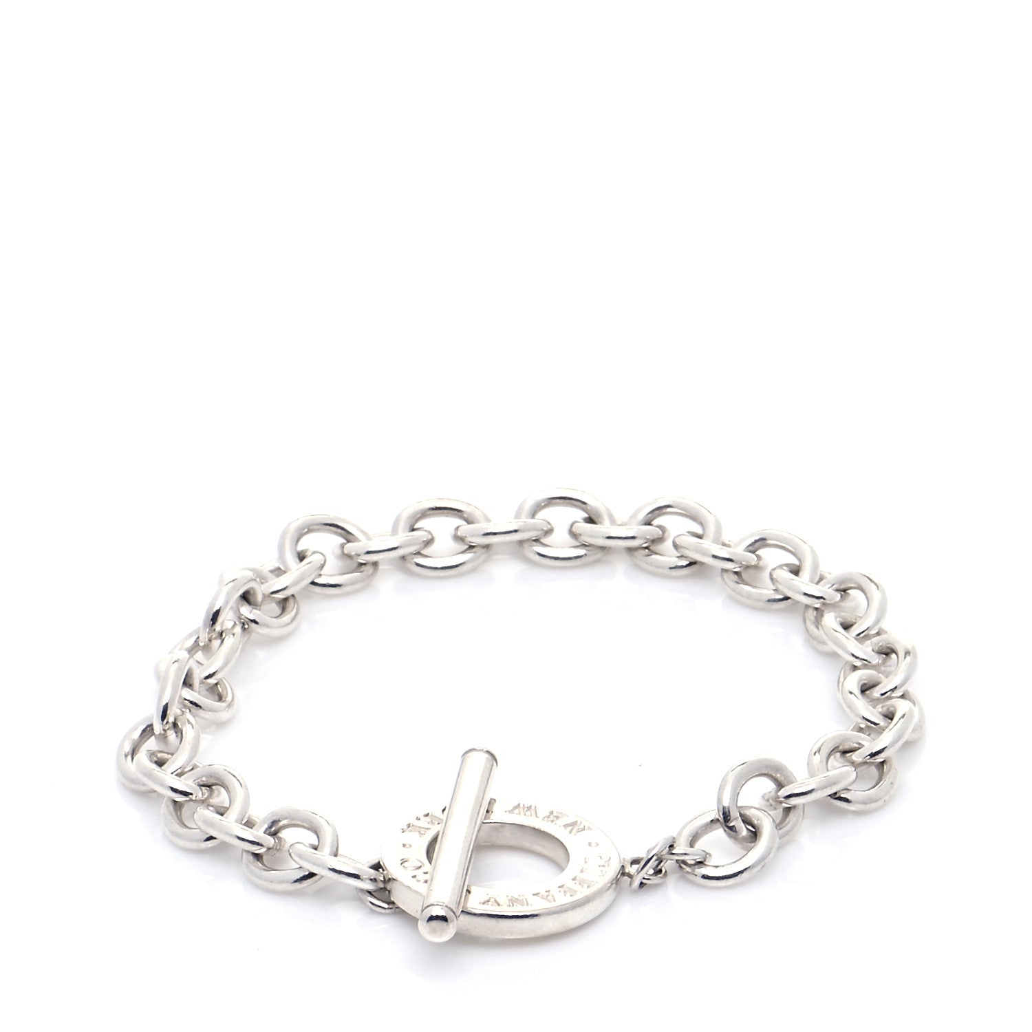 Tiffany Sterling Silver Toggle Bracelet 3 of 8