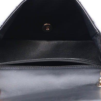 Chanel Lambskin Quilted Mini Coco Charms Rectangular Flap Black 5 of 10