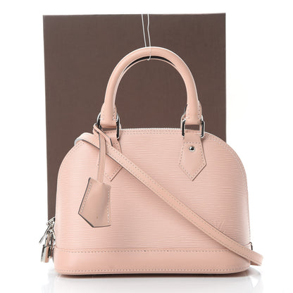 Louis Vuitton Epi Alma BB Rose Ballerine 14 of 14