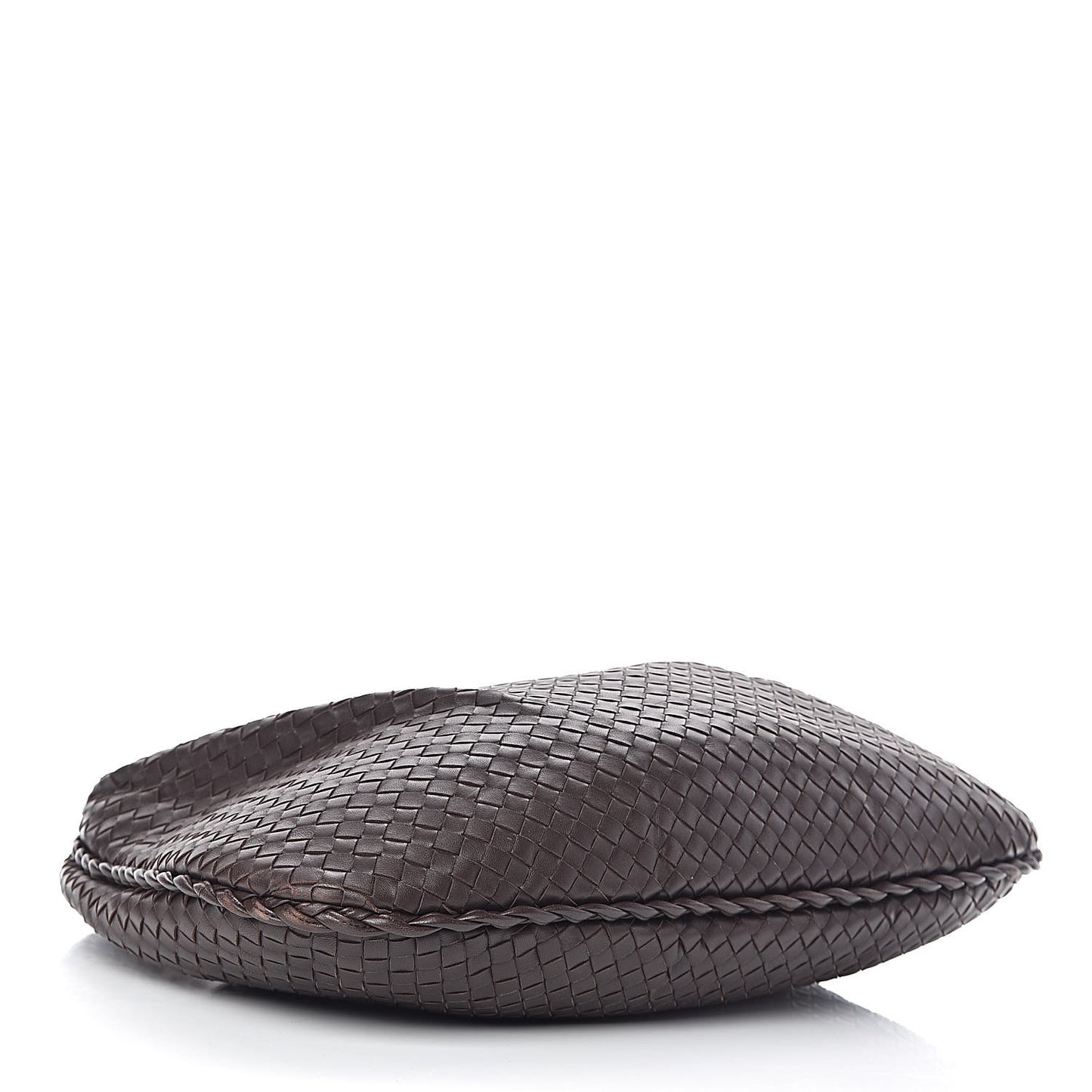 Nappa Intrecciato Large Veneta Hobo Ebano
