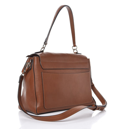 Chloe Calfskin Medium Faye Day Shoulder Bag Tan 3 of 6