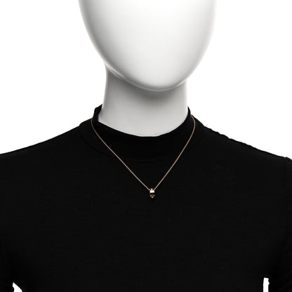 Louis Vuitton 18K Pink Gold Empreinte Pendant Necklace 2 of 4