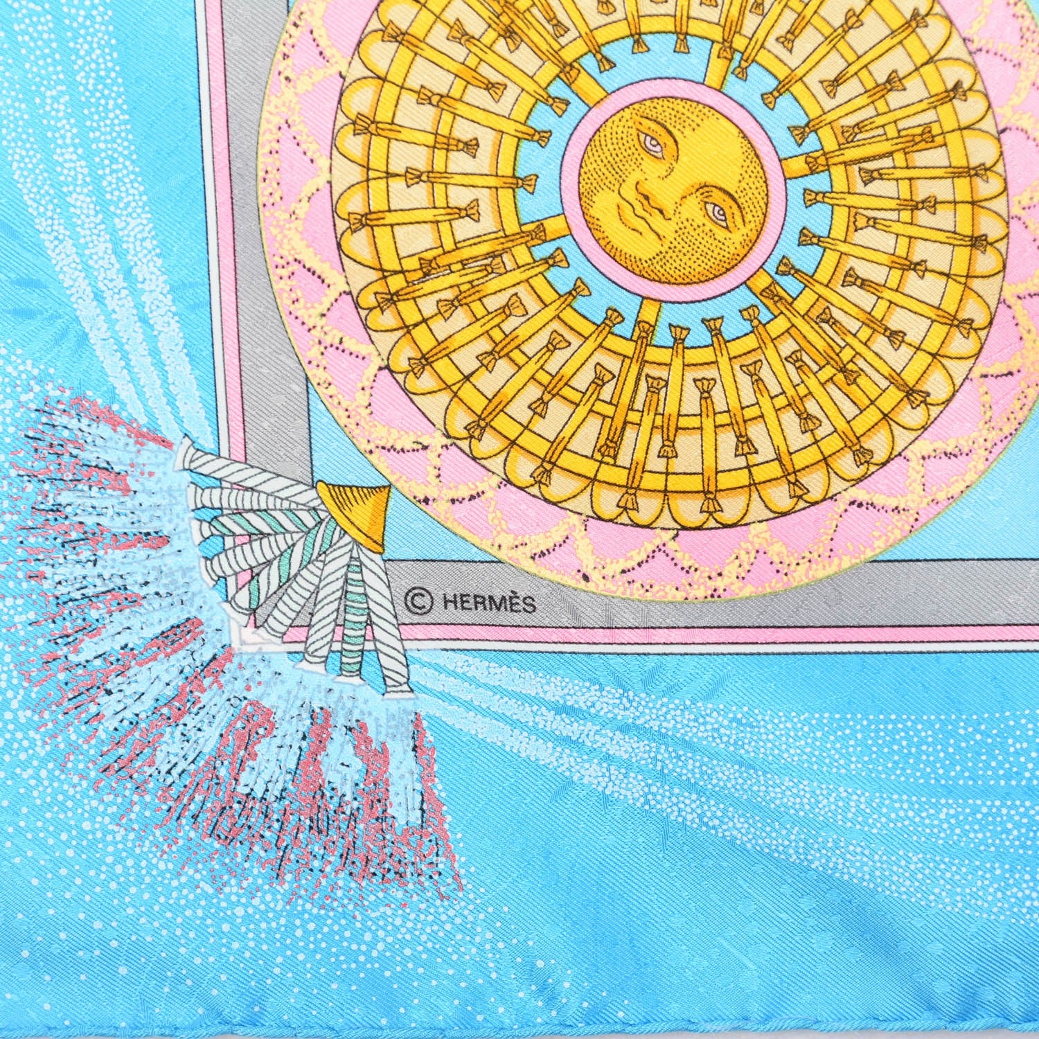 Hermes Silk Feux D'Artifice Scarf 90 3 of 4