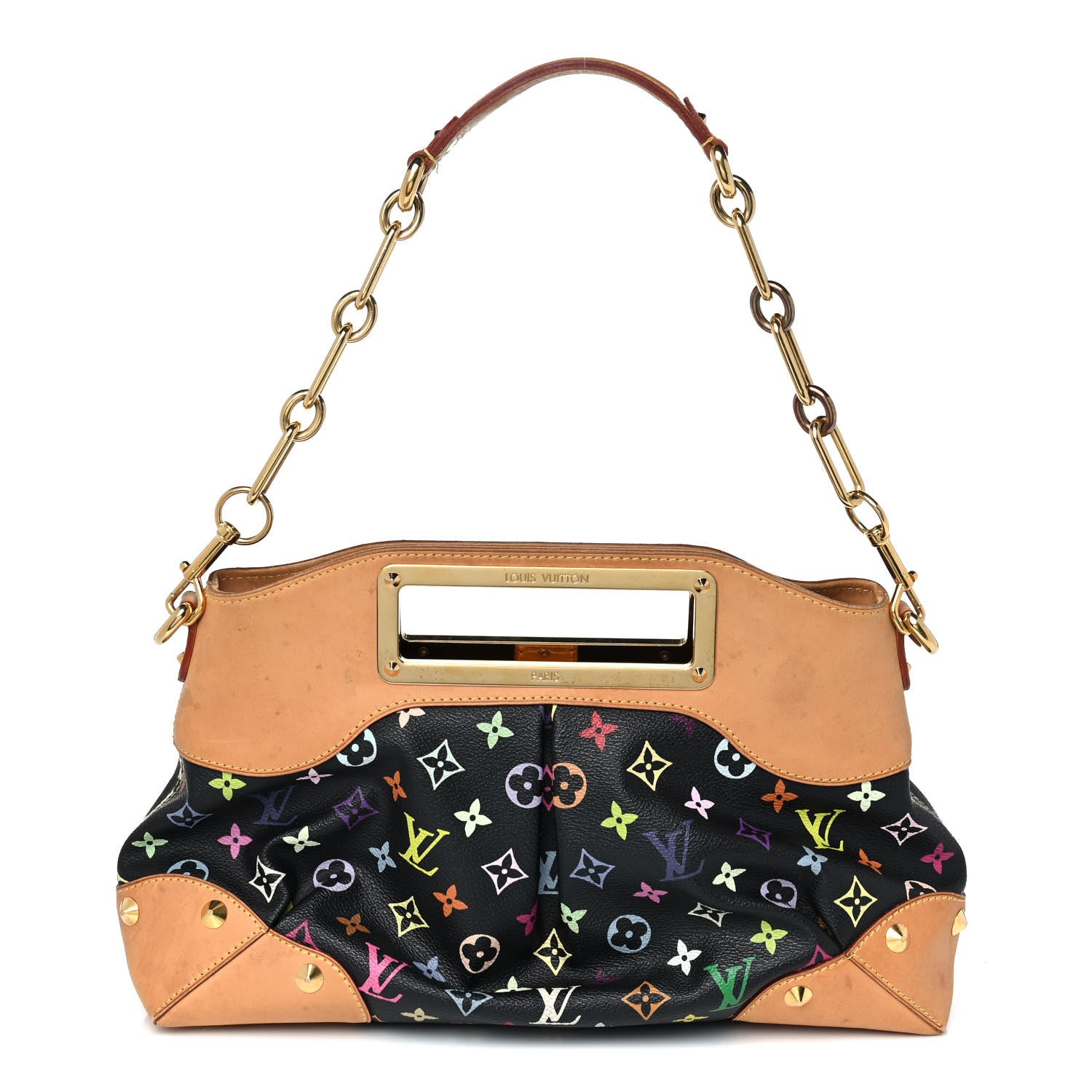 Louis Vuitton Monogram Multicolor Judy MM Black 1 of 14