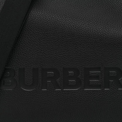 Burberry Grainy Calfskin Embossed Bruno Messenger Black 9 of 11