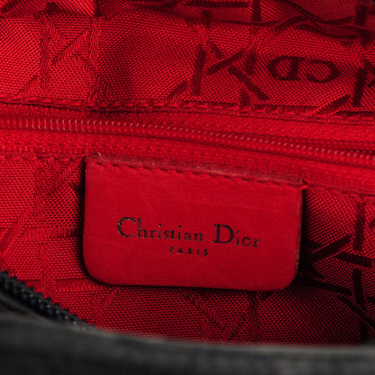 Christian Dior Nylon Cannage Medium Lady Dior Navy 6 of 8