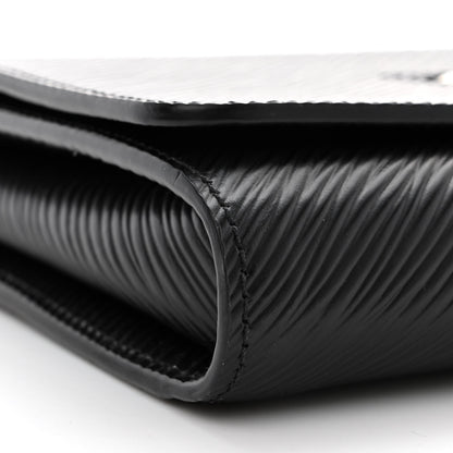 Louis Vuitton Epi Twist Chain Wallet Black 9 of 12