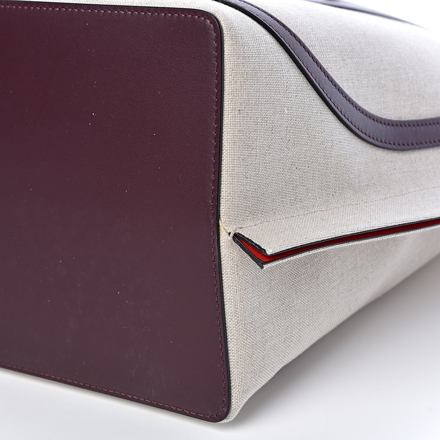 Canvas Large Escape Tote Natural Brown