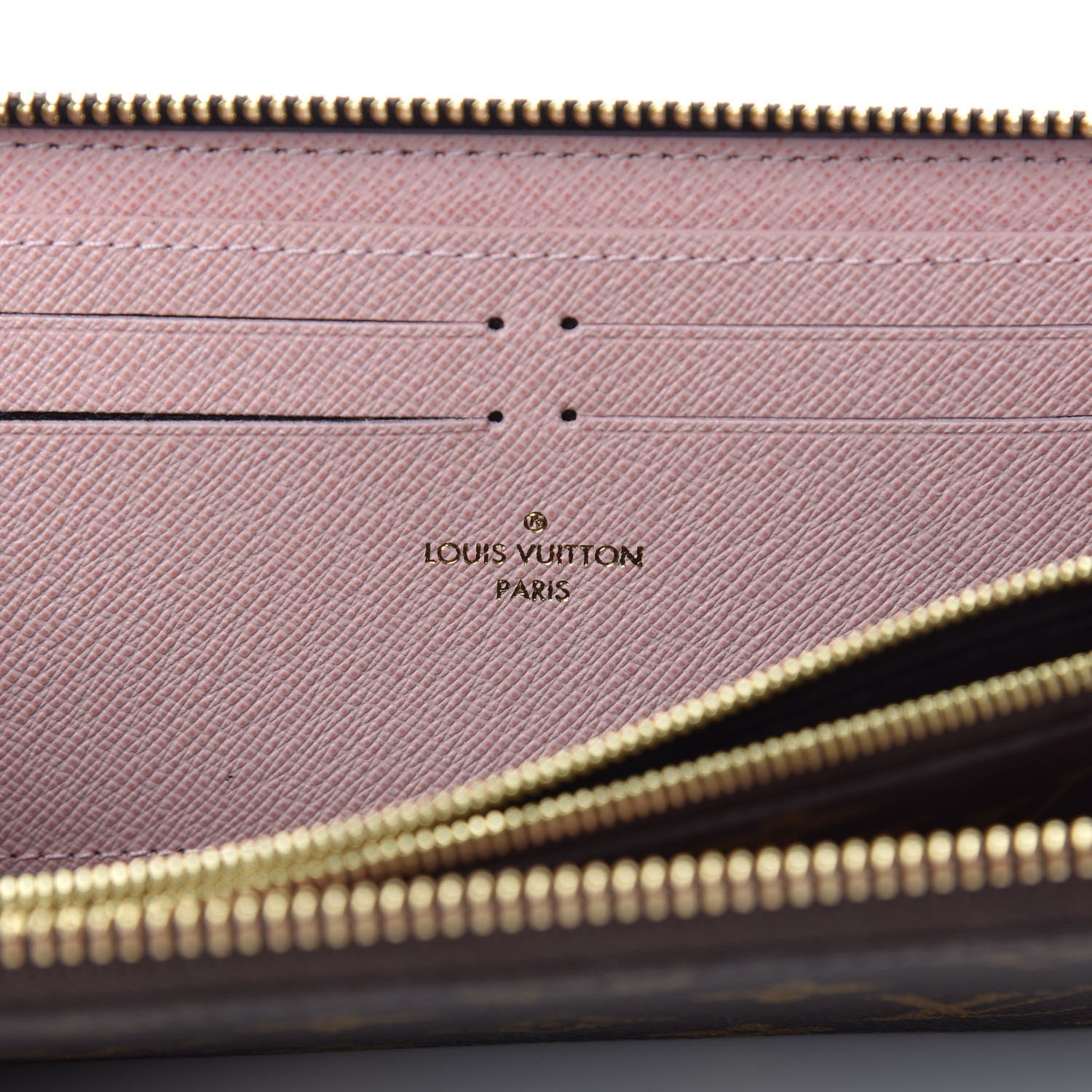 Louis Vuitton Monogram Clemence Wallet Rose Ballerine 6 of 8