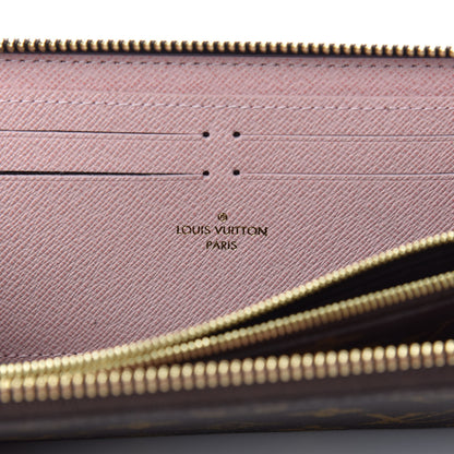 Louis Vuitton Monogram Clemence Wallet Rose Ballerine 6 of 8