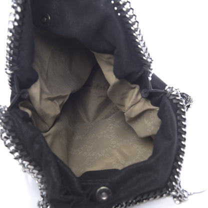 Stella McCartney Shaggy Deer Falabella Fold Over Tote Black 5 of 9