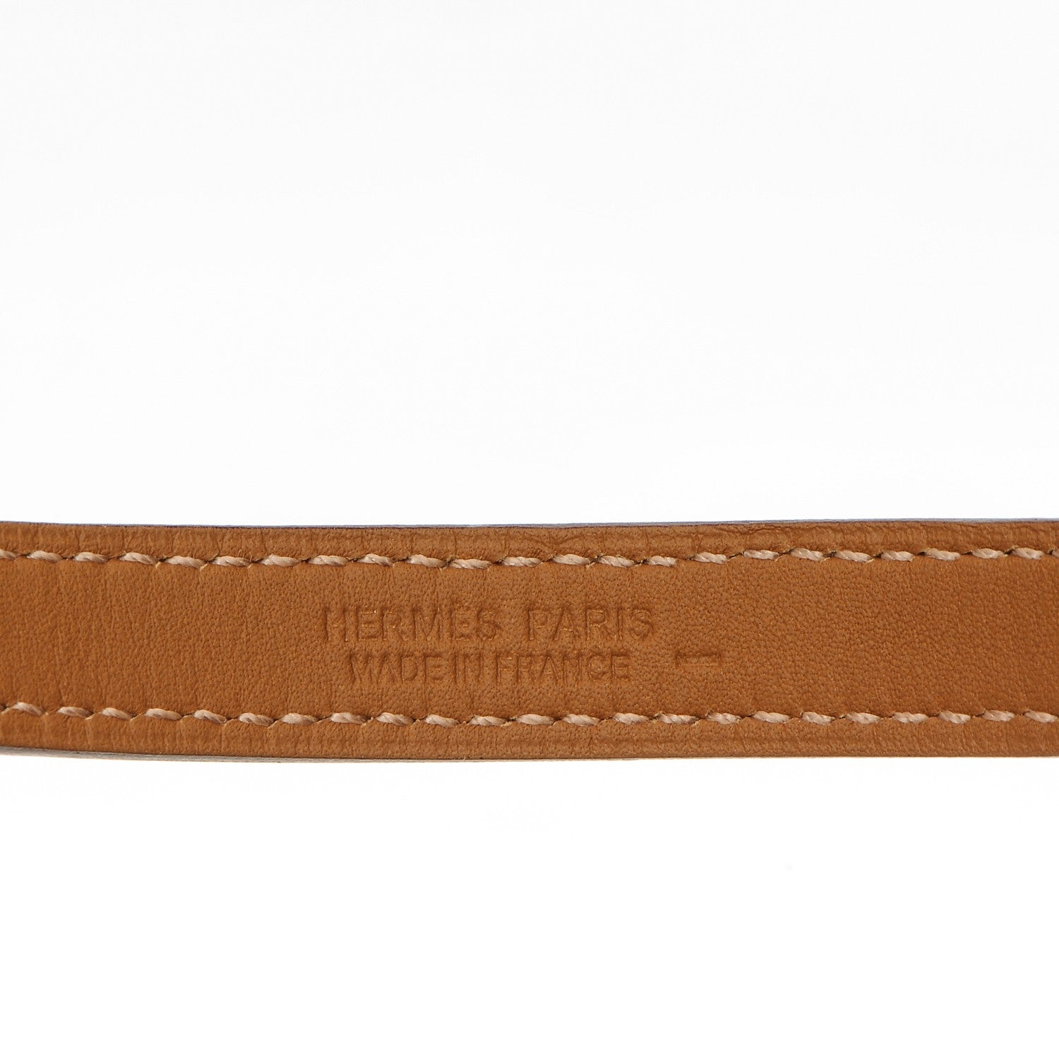 Hermes Lizard Rivale Double Tour Bracelet XS Ficelle 7 of 8
