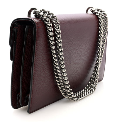 Gucci Dollar Calfskin Crystal Small Dionysus Shoulder Bag Vintage Bordeaux 3 of 10