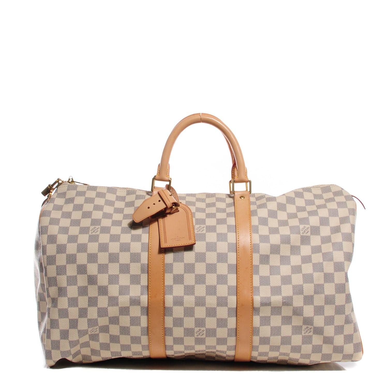 Louis Vuitton Damier Azur Keepall 50 1 of 6