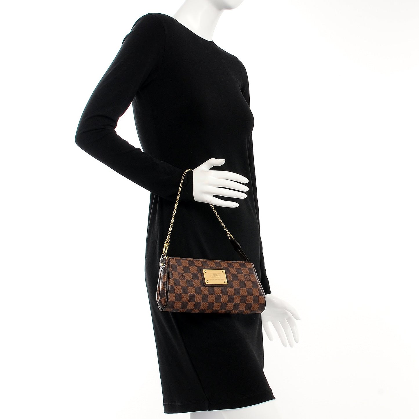 Damier Ebene Eva Clutch